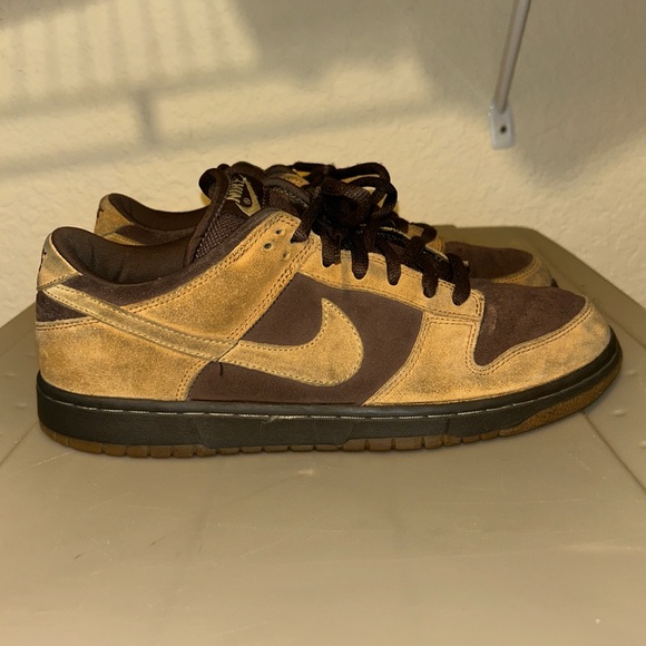 Rare 2003 Nike SB Dunk Low Maple brown size 12 304292-221